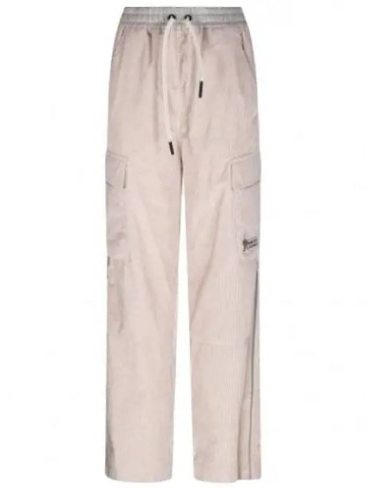 2A00002 597MN 21P Corduroy Jogging Pants - MONCLER - BALAAN 1