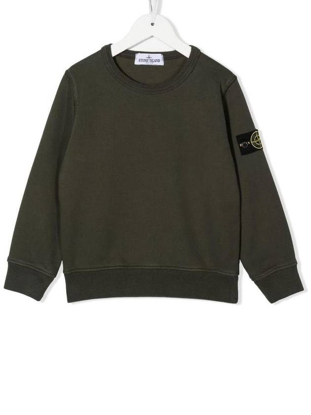 14A size khaki round wappen sweatshirt 771661340 - STONE ISLAND - BALAAN 1