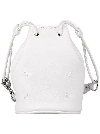 Tabi Micro Bucket Bag White - MAISON MARGIELA - BALAAN 2