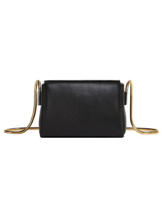 Toggle Small Leather Shoulder Bag Black - MARNI - BALAAN 2