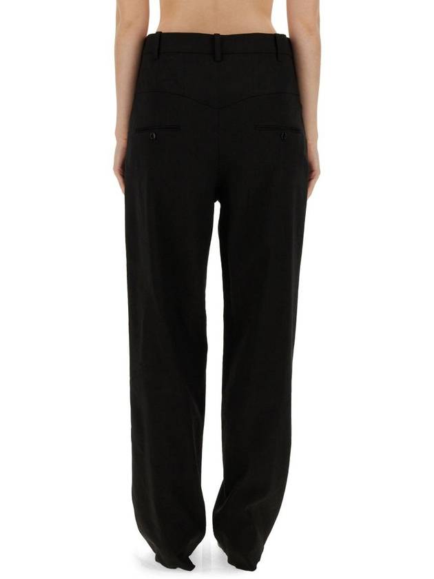 Pants PA0270FBB1F04I 01BK Black - ISABEL MARANT - BALAAN 4