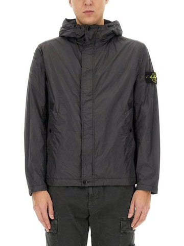 Stone Island Hooded Jacket - STONE ISLAND - BALAAN 1