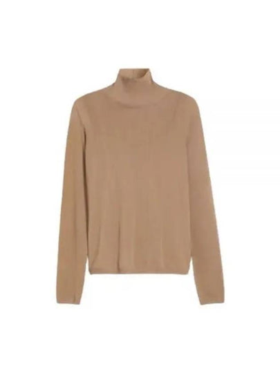 Fatuo Viscose Turtleneck Sand - MAX MARA - BALAAN 2