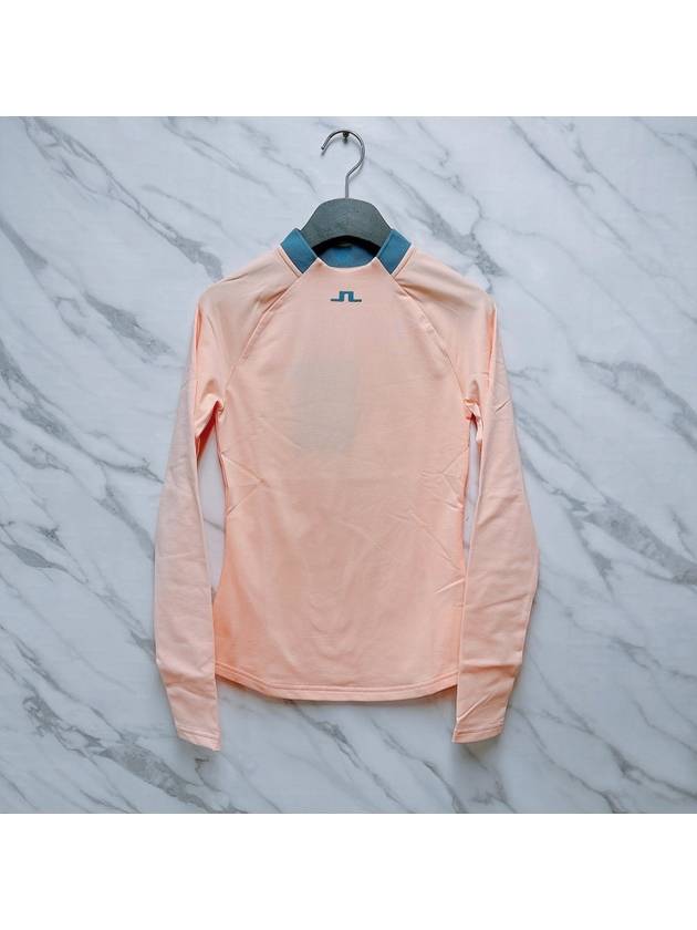 JLINDEBERG Pink Eleanor Long Sleeve Golf Top GWJT04630 - J.LINDEBERG - BALAAN 1