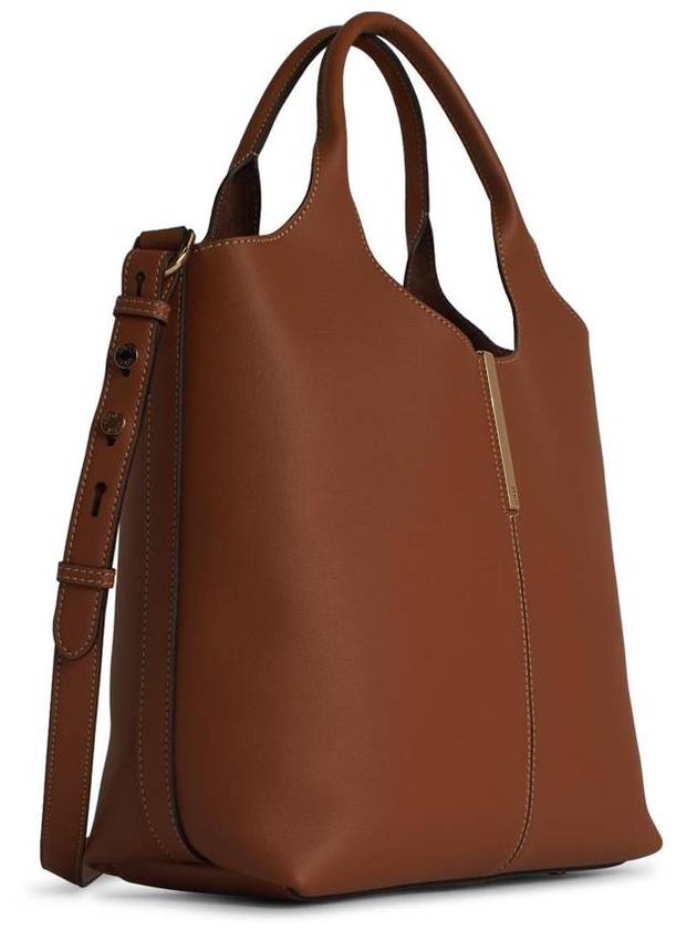 Tod'S Brown Leather Shopping Bag - TOD'S - BALAAN 2