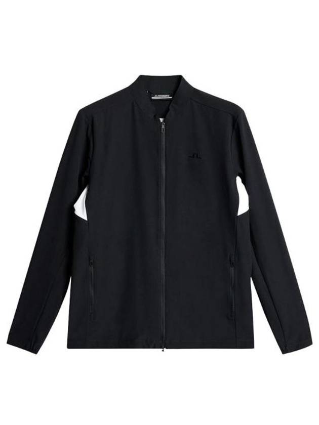 KV Hybrid Zip-Up Jacket Black - J.LINDEBERG - BALAAN 2