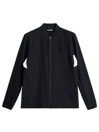 KV Hybrid Zip-Up Jacket Black - J.LINDEBERG - BALAAN 2