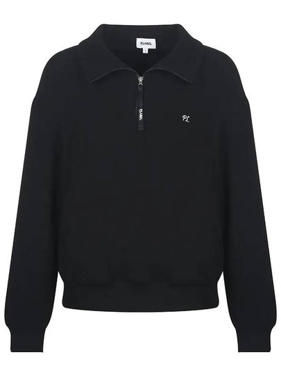 1st half-zip sweatshirt MW4SE405 - P_LABEL - BALAAN 2