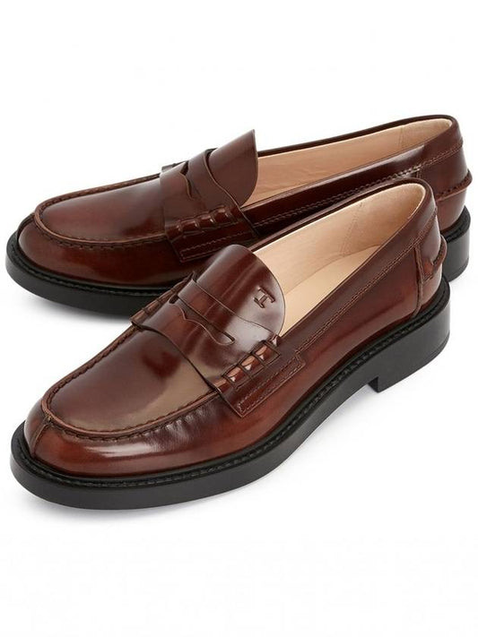 Flat Moccasin Loafer Brown - TOD'S - BALAAN 2