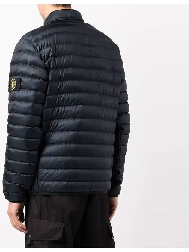 Bio Ripstop Nylon Down Padding Navy - STONE ISLAND - BALAAN 4