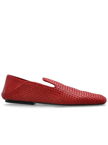 Bottega Veneta Slip-on Shoes Adamo, Women's, Red - BOTTEGA VENETA - BALAAN 1