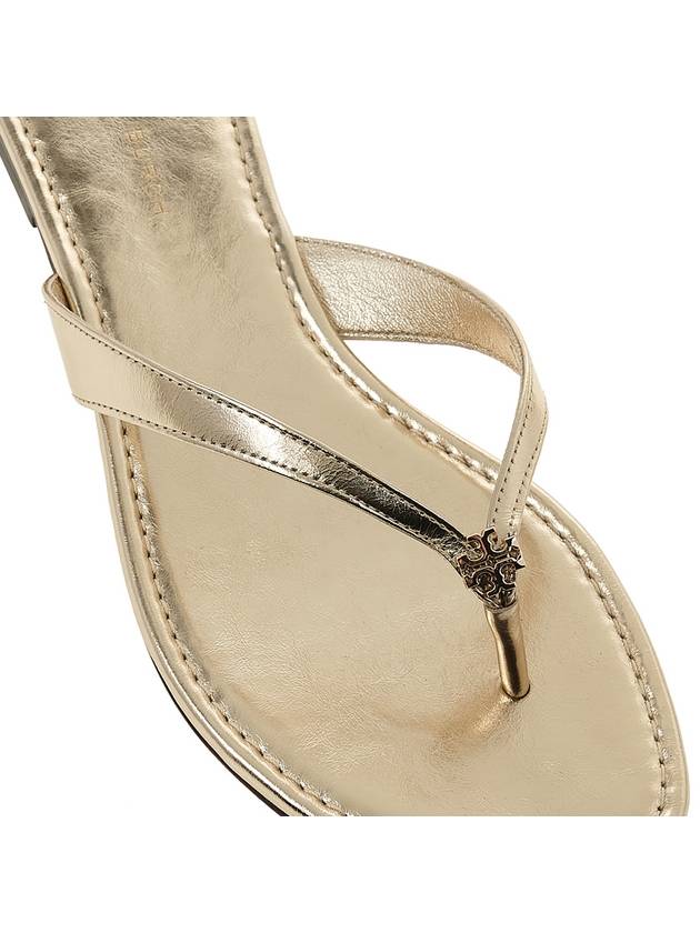 flat leather flip flops - TORY BURCH - BALAAN 9