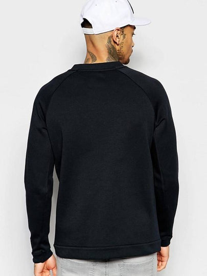 01805140010Tech fleece kangaroo pocket tshirtblack - NIKE - BALAAN 2