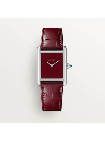 Women's Tank Must Watch Burgundy - CARTIER - BALAAN 1