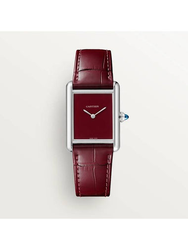 Women's Tank Must Watch Burgundy - CARTIER - BALAAN 1