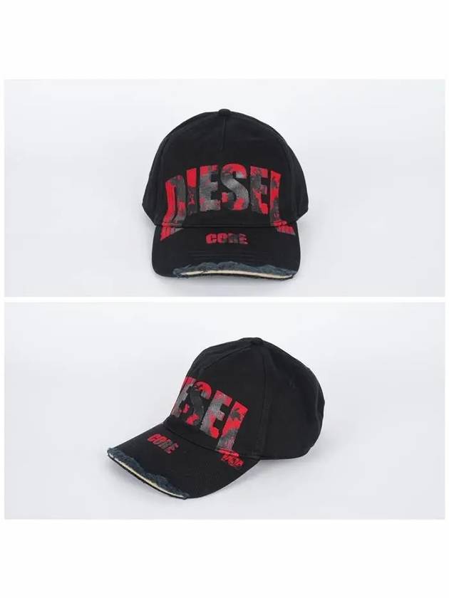 C-Hase Logo Ball Cap Black - DIESEL - BALAAN 3