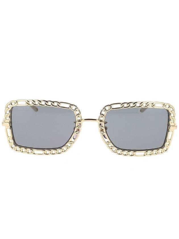 Eyewear Women's Metal Sunglasses Black - GUCCI - BALAAN 2