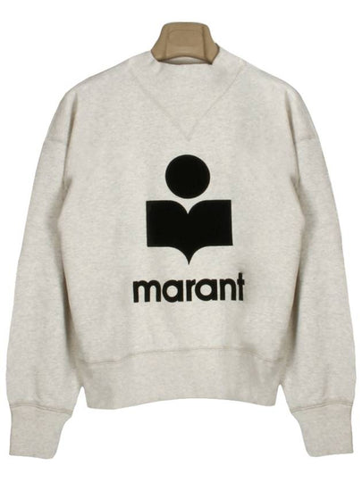 Moby Logo Print Sweatshirt Ecru - ISABEL MARANT - BALAAN 2