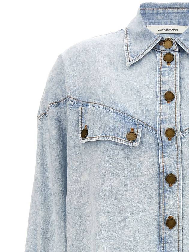 Zimmermann Denim Shirt - ZIMMERMANN - BALAAN 3