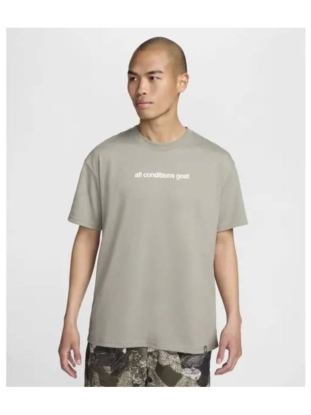 ACG Dri Fit Short Sleeve T-Shirt Dark Stucco - NIKE - BALAAN 2