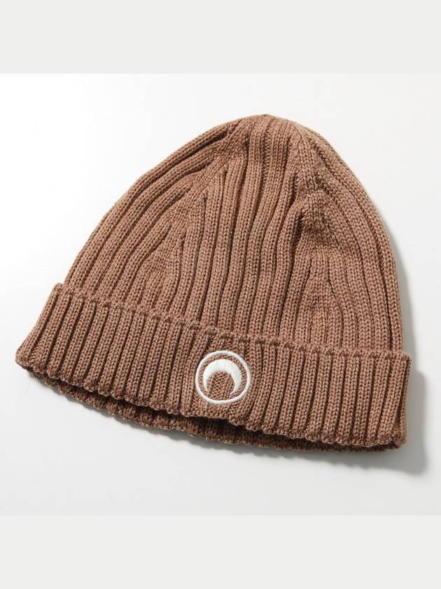 moon logo knit beanie - MARINE SERRE - BALAAN 1