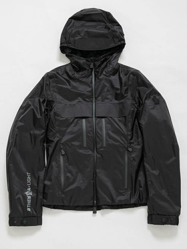 Vouvry Hooded Jacket Black - MONCLER - BALAAN 3