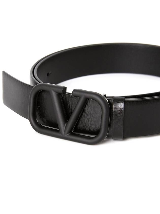 V Logo Signature Men s Belt T0Q90WQG 0NO - VALENTINO - BALAAN 4