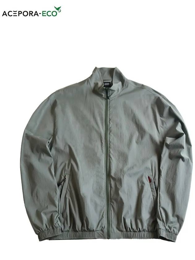 Nylon washer shirring jacket khaki - OFFGRID - BALAAN 1