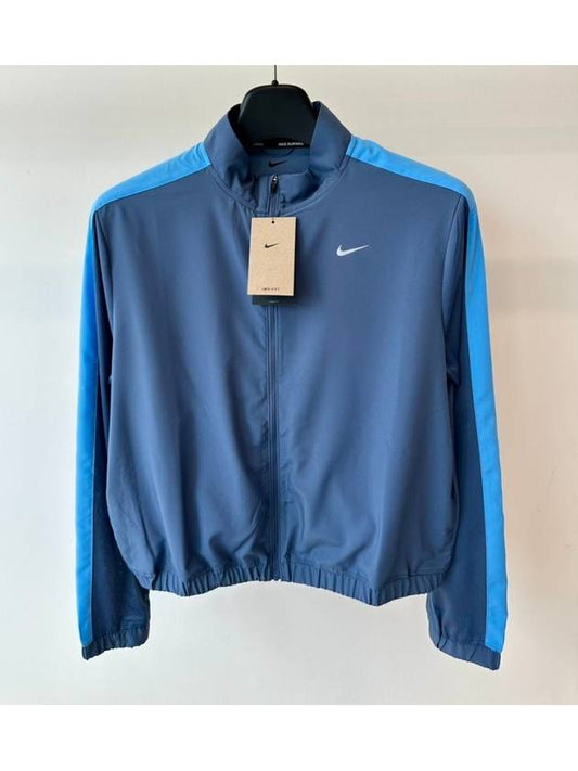 Running Windbreaker Jacket DX1038 491 Blue Gray WOMENS XL Asian Fit - NIKE - BALAAN 1