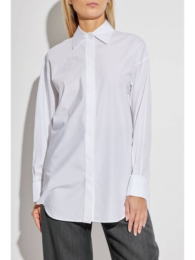 Loewe Cotton Shirt, Women's, White - LOEWE - BALAAN 3