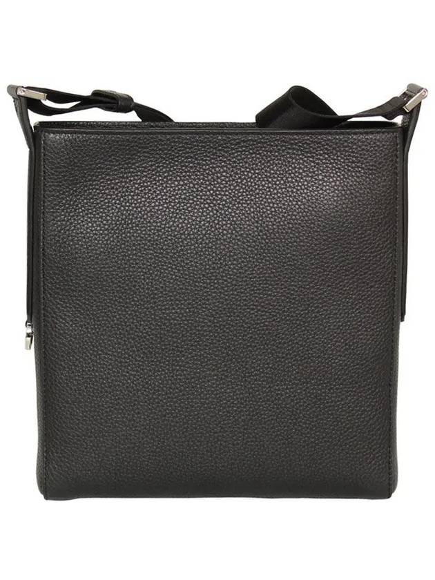 Gancini Pattern Print Cross Bag Black - SALVATORE FERRAGAMO - BALAAN 3