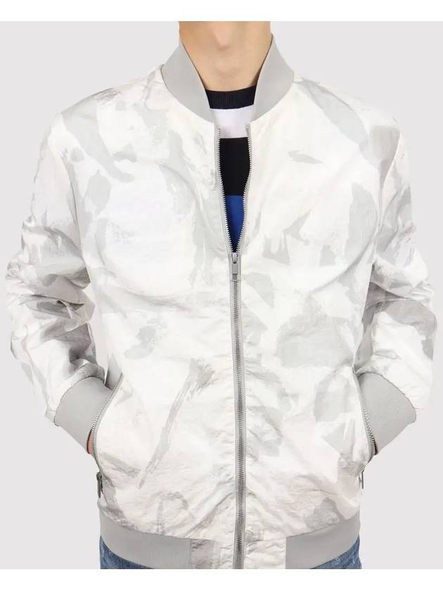 white blouson aviation jumper - IKALOOOK - BALAAN 2