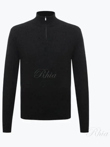 Cashmere Hillless Quarter Zip Sweater N0888701 1XP Hills - THEORY - BALAAN 1