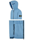 Wappen Patch Skin Touch Nylon Hooded Jacket Blue - STONE ISLAND - BALAAN 6