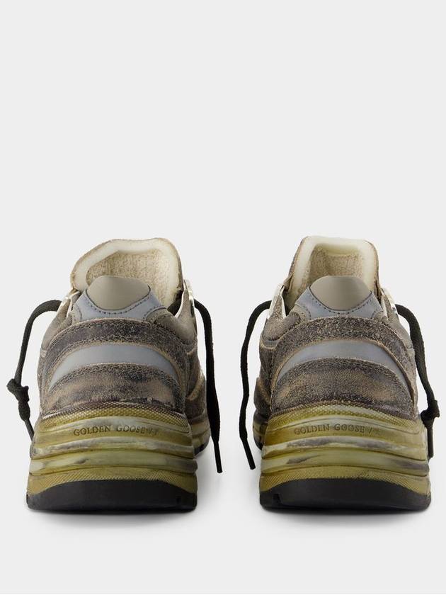 Running Dad Sneakers - Golden Goose Deluxe Brand - Leather - Black - GOLDEN GOOSE - BALAAN 3