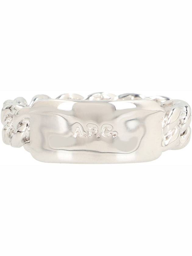 Darwin Chain Ring Silver - A.P.C. - BALAAN 3