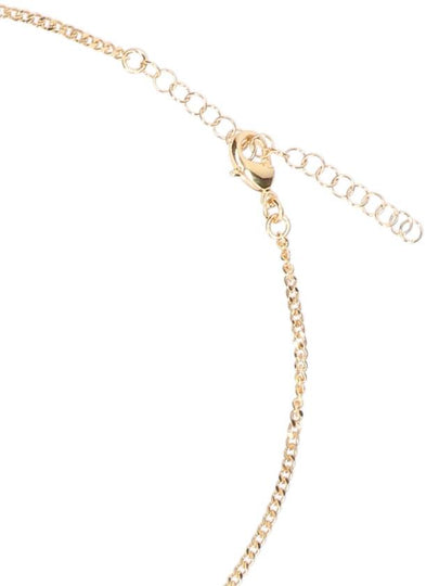 Numeric Minimal Signature Pendant Ring Necklace Gold - MAISON MARGIELA - BALAAN 3