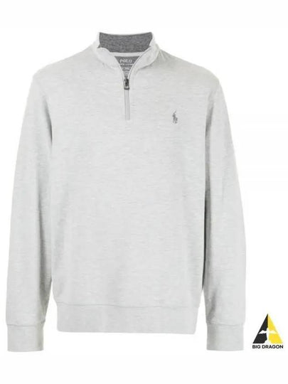 Pony Logo Half Zip-up Sweatshirt Grey - POLO RALPH LAUREN - BALAAN 2