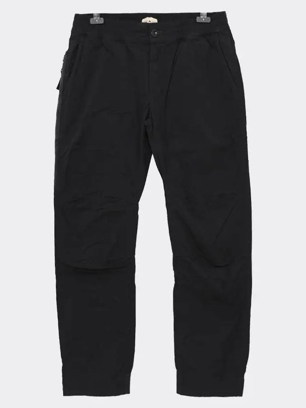 Waistband Elastic Straight Pants Black - TEN C - BALAAN 2