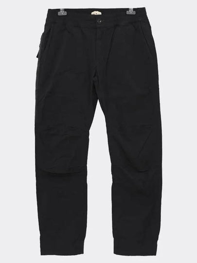 Waistband Elastic Straight Pants Black - TEN C - BALAAN 2