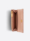 Caro XS Supple Cannage Calfskin Card Wallet Rose Des Vents - DIOR - BALAAN 5