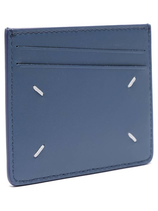 Stitch Diagonal Card Wallet Blue - MAISON MARGIELA - BALAAN 4