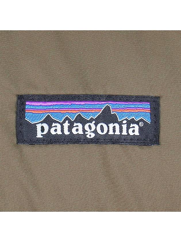 Silent Reversible Fleece Down Jacket Green - PATAGONIA - BALAAN 7