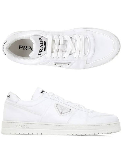 Re-Nylon Low Top Sneakers White - PRADA - BALAAN 2