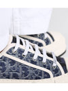 Walk'n'Dior Platform Cotton Low Top Sneaker Blue - DIOR - BALAAN 9