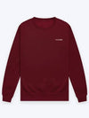 Denimo brushed sweatshirt burgundy - SUPENER - BALAAN 3