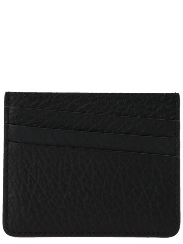 Four Stitch Card Wallet Black - MAISON MARGIELA - BALAAN 3