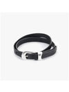 Men's 2cm Leather Belt Black - OUR LEGACY - BALAAN 3