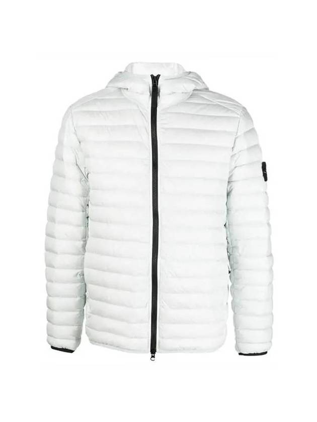 Loom Woven Chambers R-Nylon Down-TC Packable Jacket light Grey - STONE ISLAND - BALAAN 1