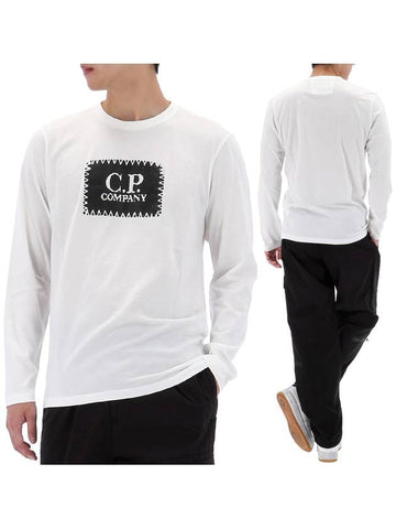 Logo Print Cotton T Shirt 16CMTS265A 103 - CP COMPANY - BALAAN 1